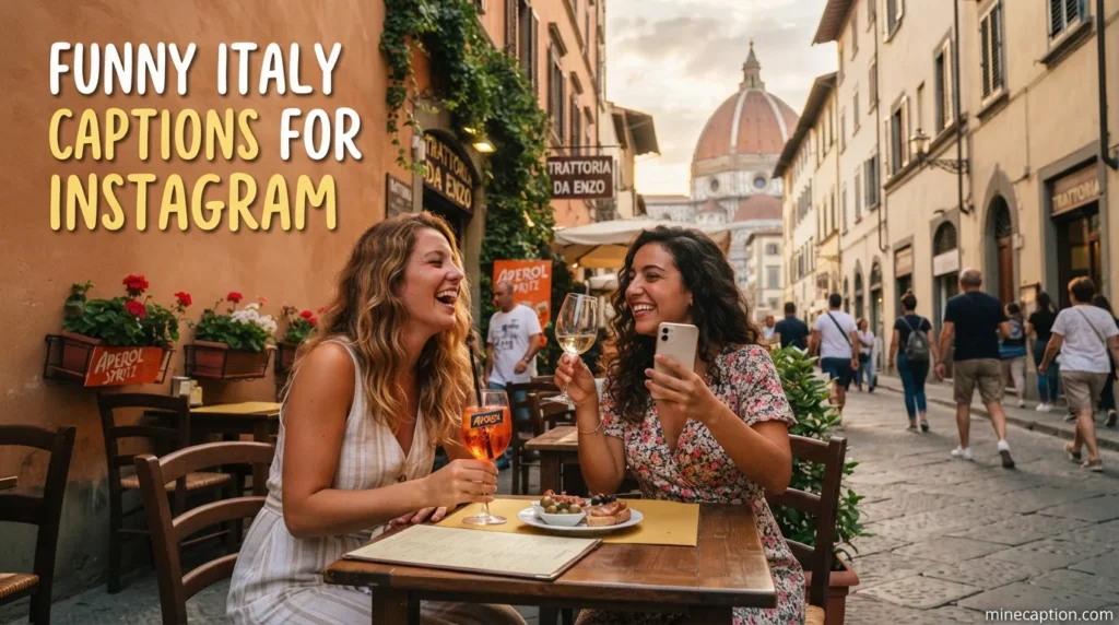 Funny Italy Captions for Instagram