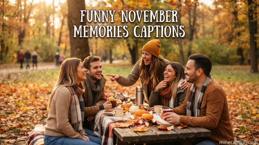 Funny November Memories Captions