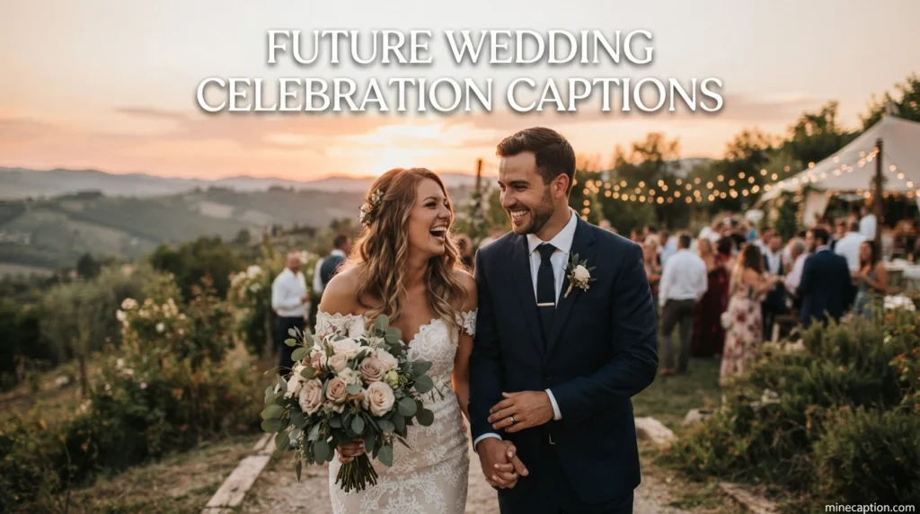 Future Wedding Celebration Captions