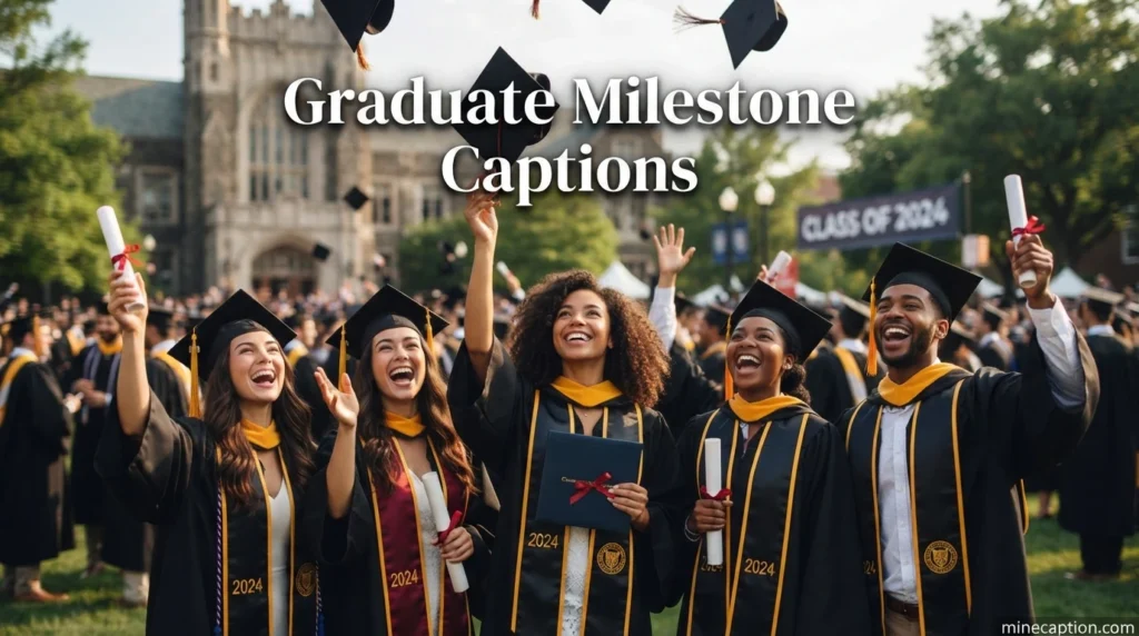 Graduate Milestone Captions