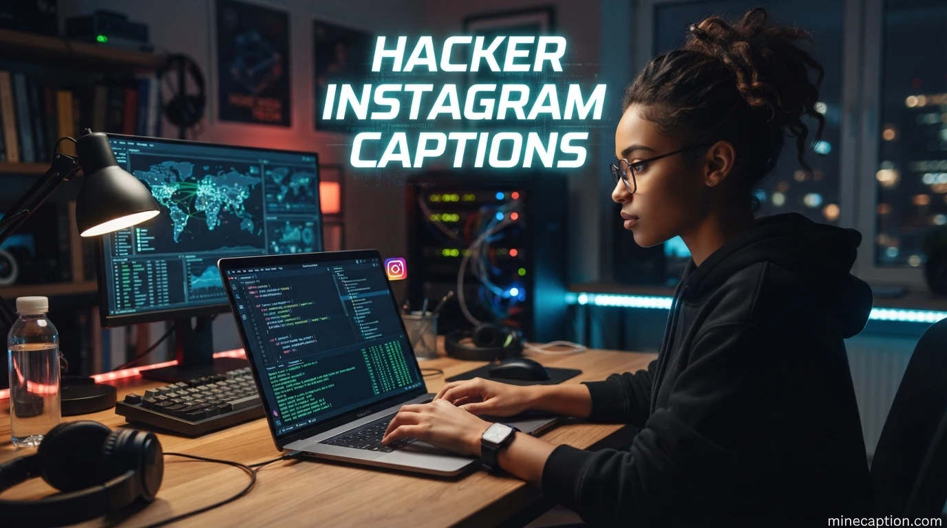 Hacker Instagram Captions