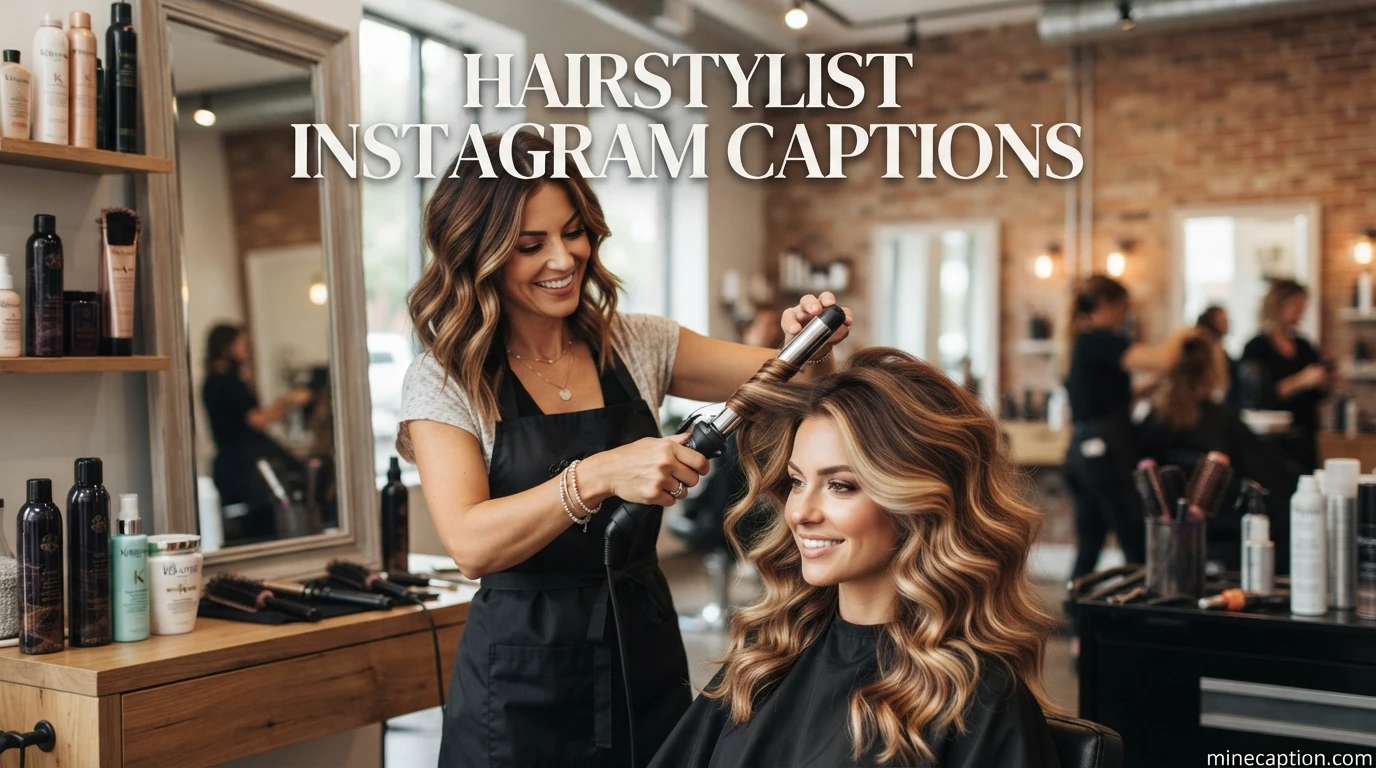 Hairstylist Instagram Captions