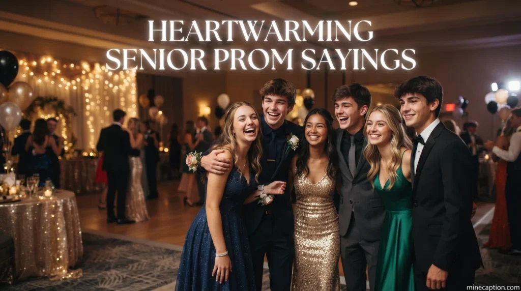 Heartwarming Senior Prom Sayings