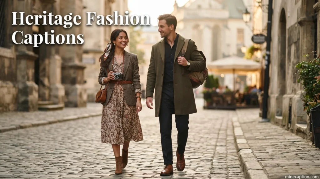 Heritage Fashion Captions