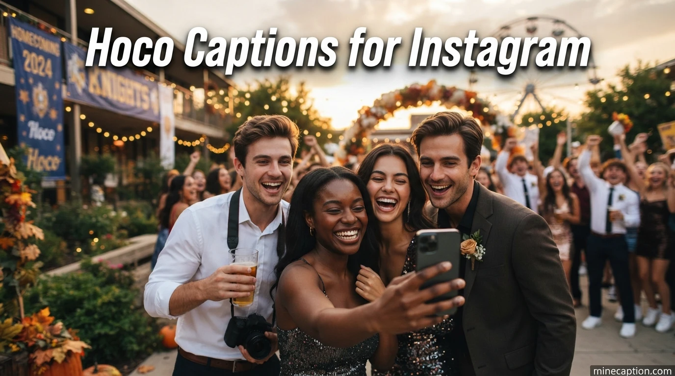 Hoco Captions for Instagram
