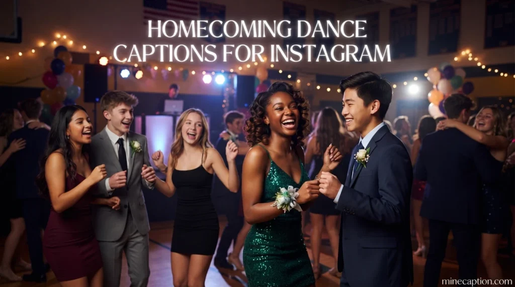 Homecoming Dance Captions for Instagram