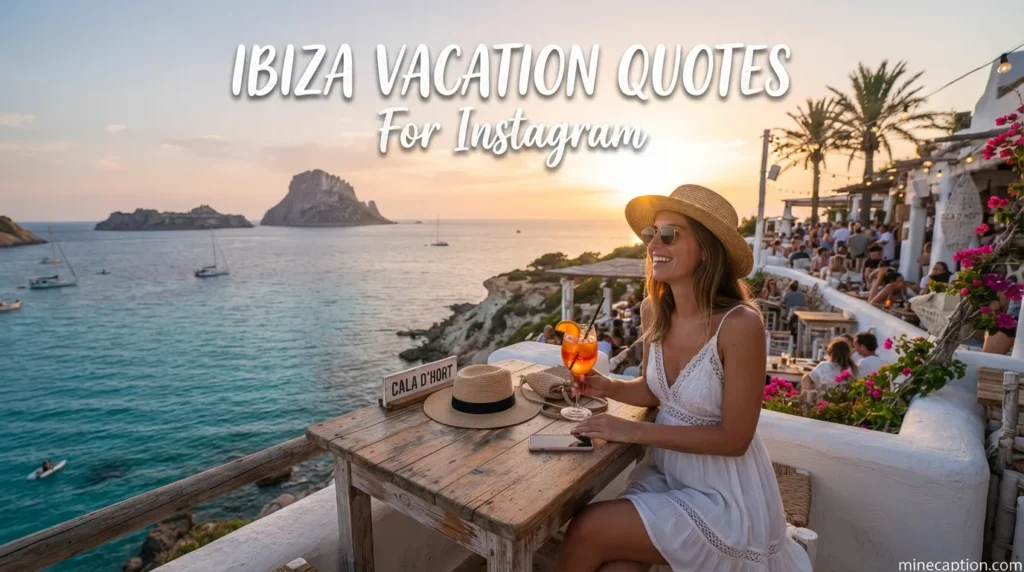 Ibiza Vacation Quotes for Instagram