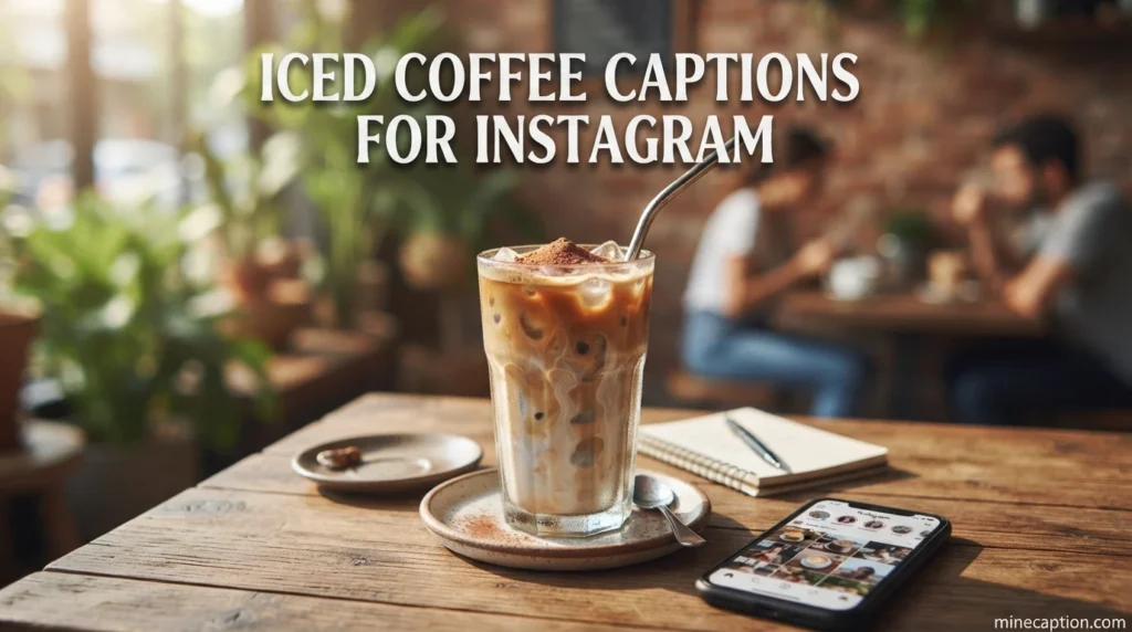 Iced Coffee Captions for Instagram