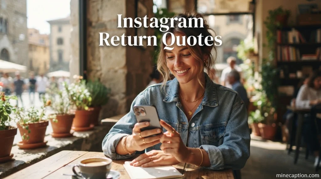 Instagram Return Quotes