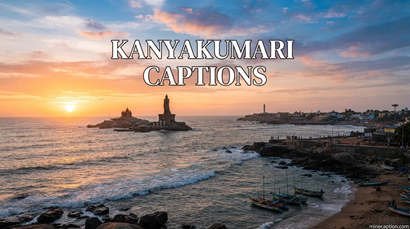 Kanyakumari Captions