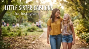 Little Sister Captions for Instagram