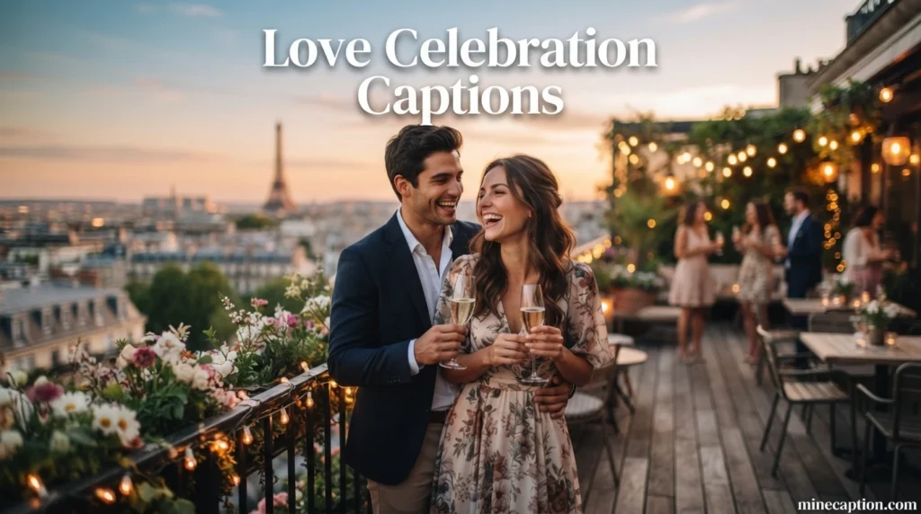 Love Celebration Captions