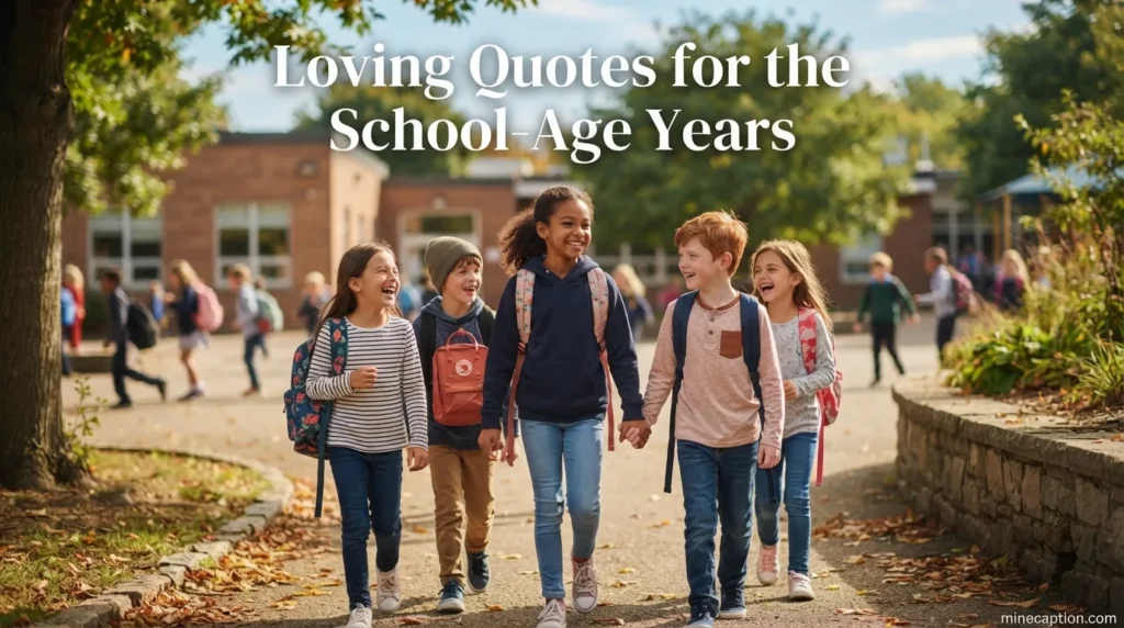 Loving Quotes for the School-Age Years