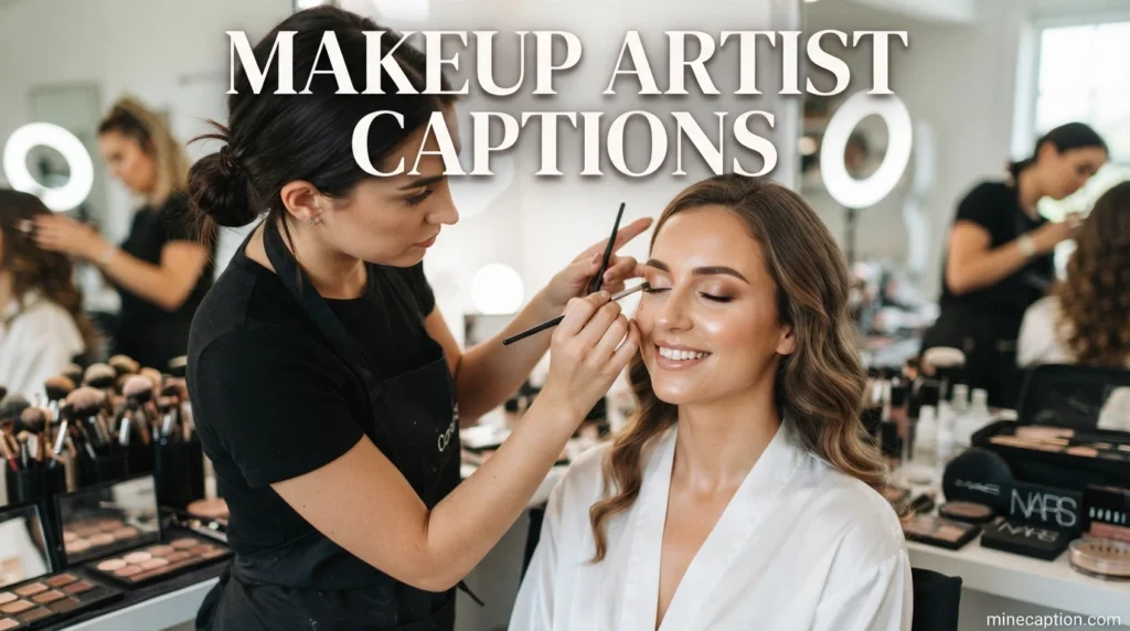 Makeup Artist Captions