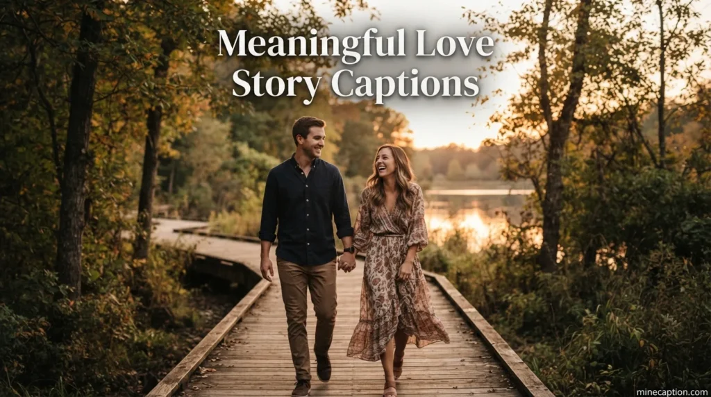 Meaningful Love Story Captions