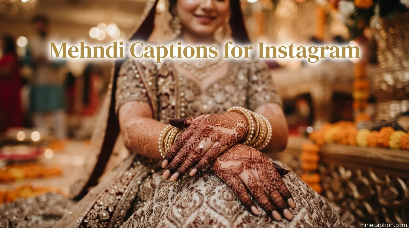 Mehndi Captions for Instagram
