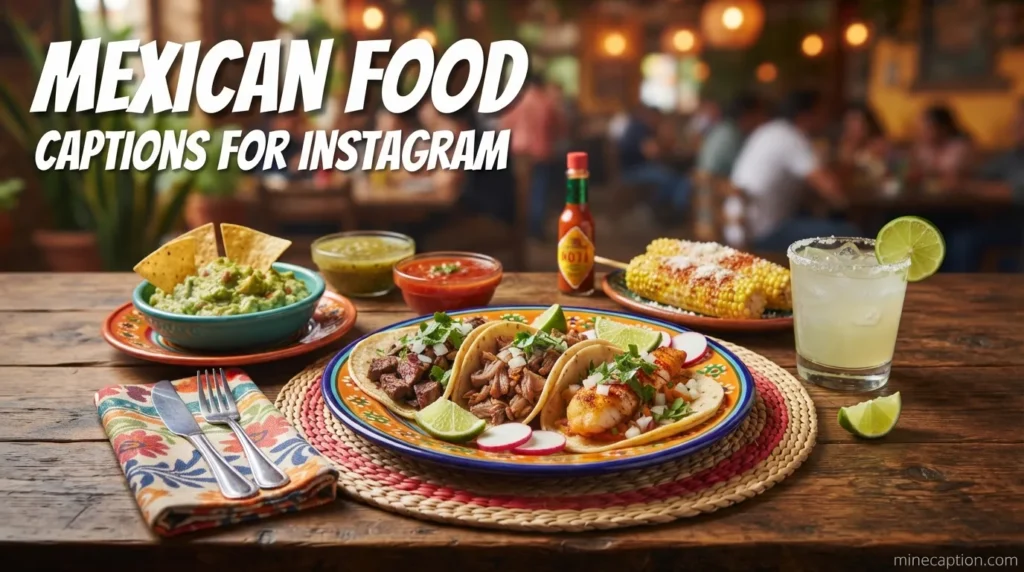 Mexican Food Captions for Instagram