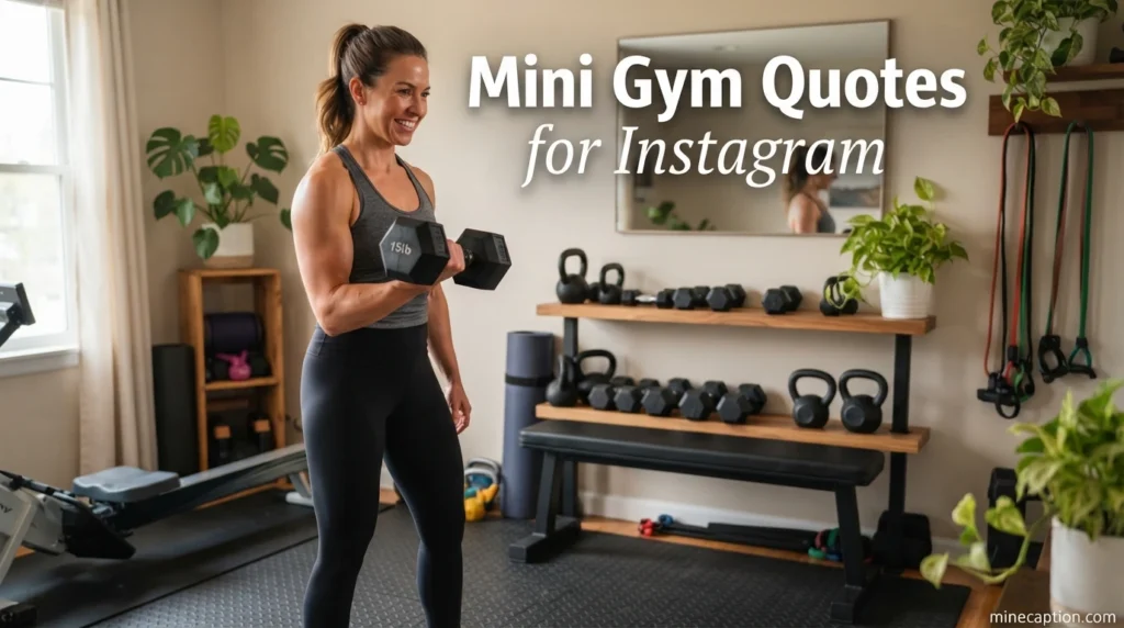 Mini Gym Quotes for Instagram