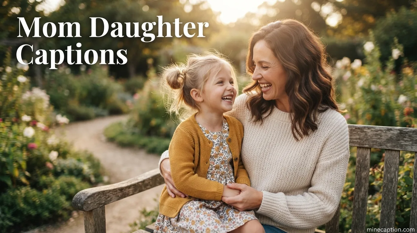 Mom Daughter Captions