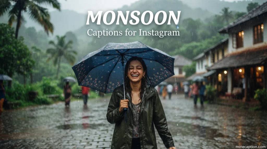 Monsoon Captions for Instagram