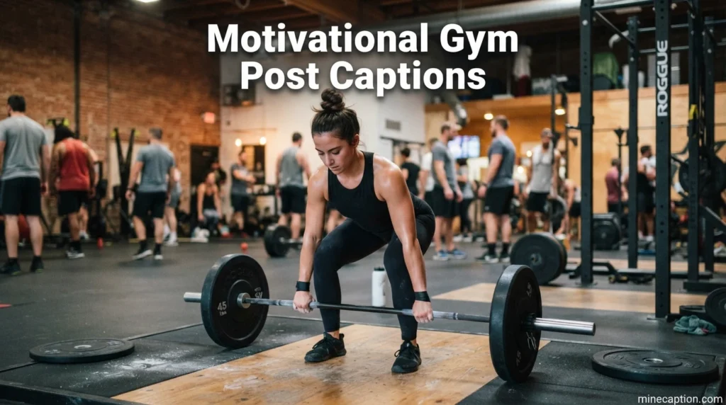 Motivational Gym Post Captions