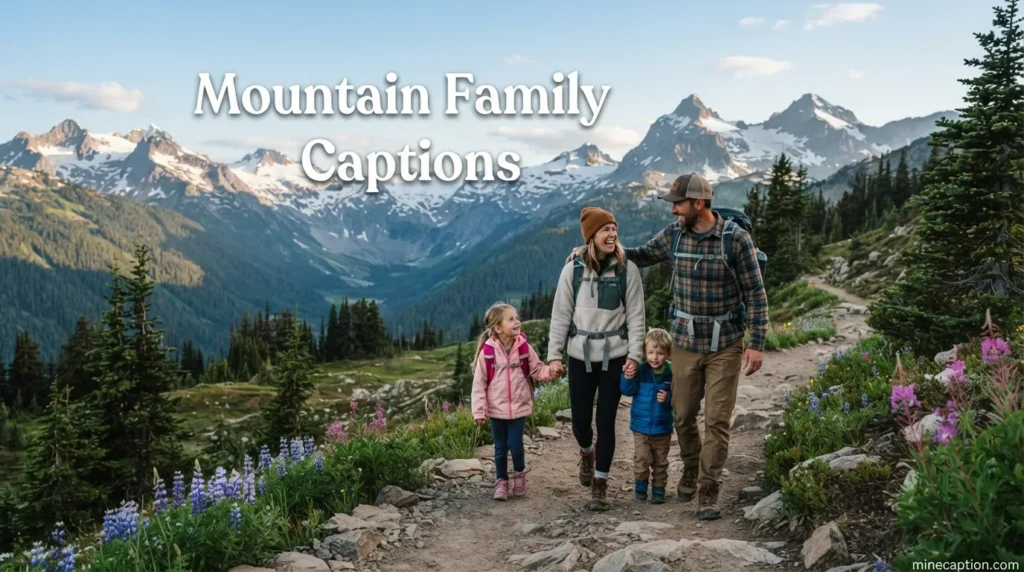 Mountain Family Captions