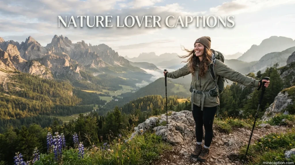Nature Lover Captions