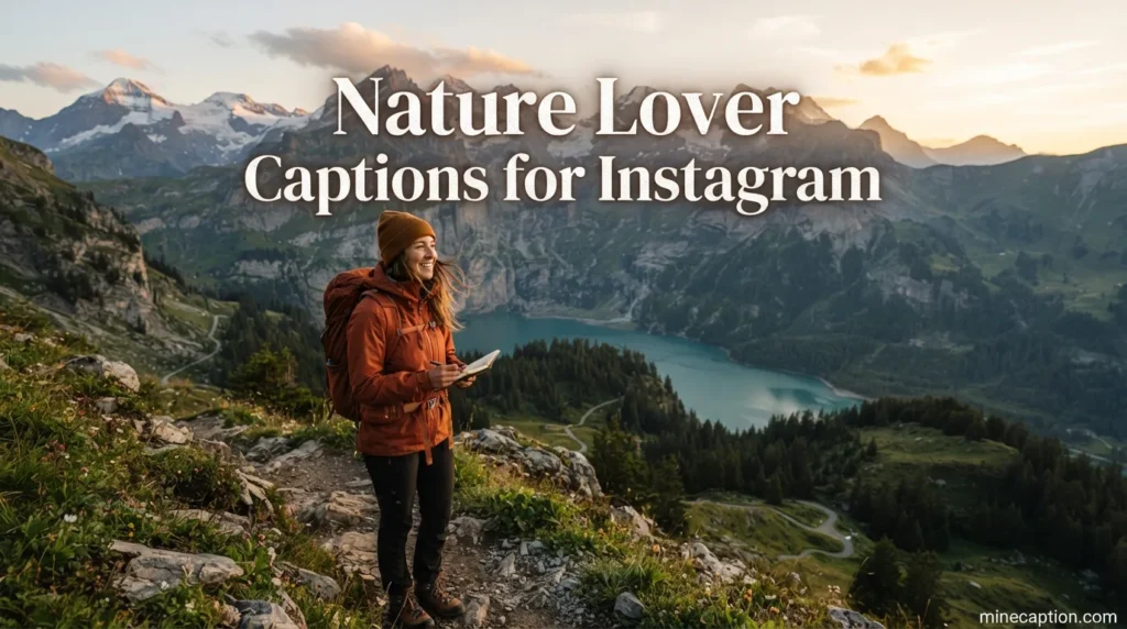 Nature Lover Captions for Instagram
