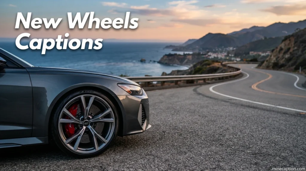 New Wheels Captions