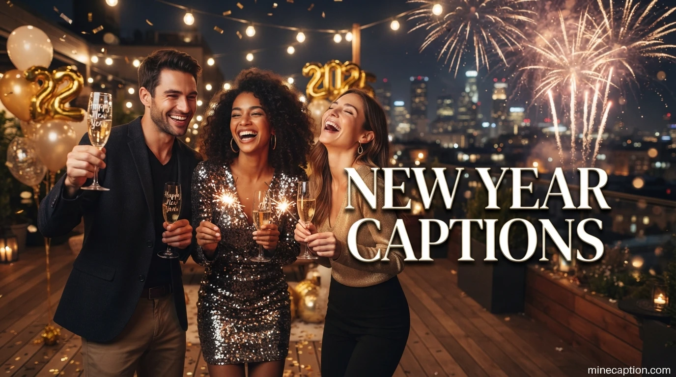 New Year Captions