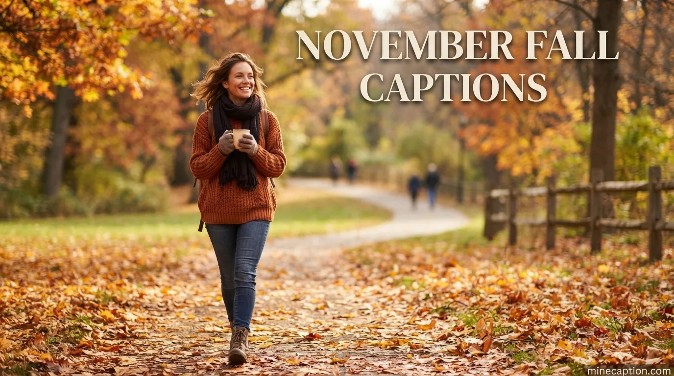 November Fall Captions
