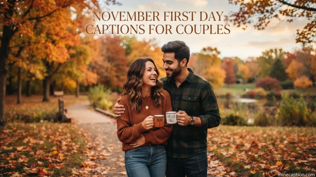 November First Day Captions for Couples