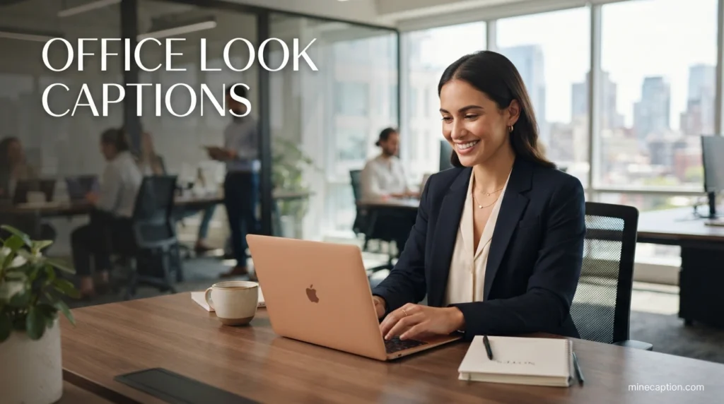 Office Look Captions