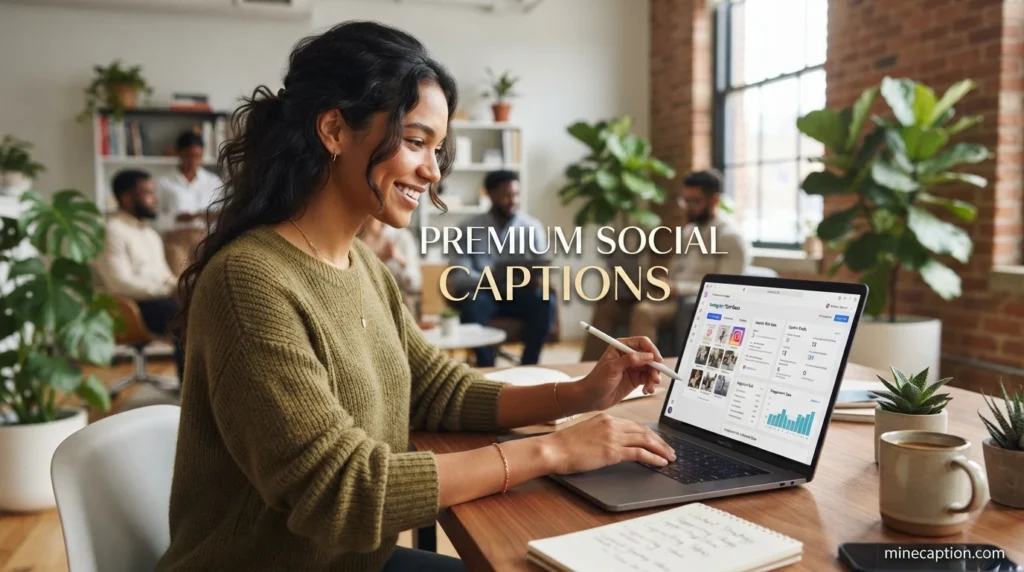 Premium Social Captions
