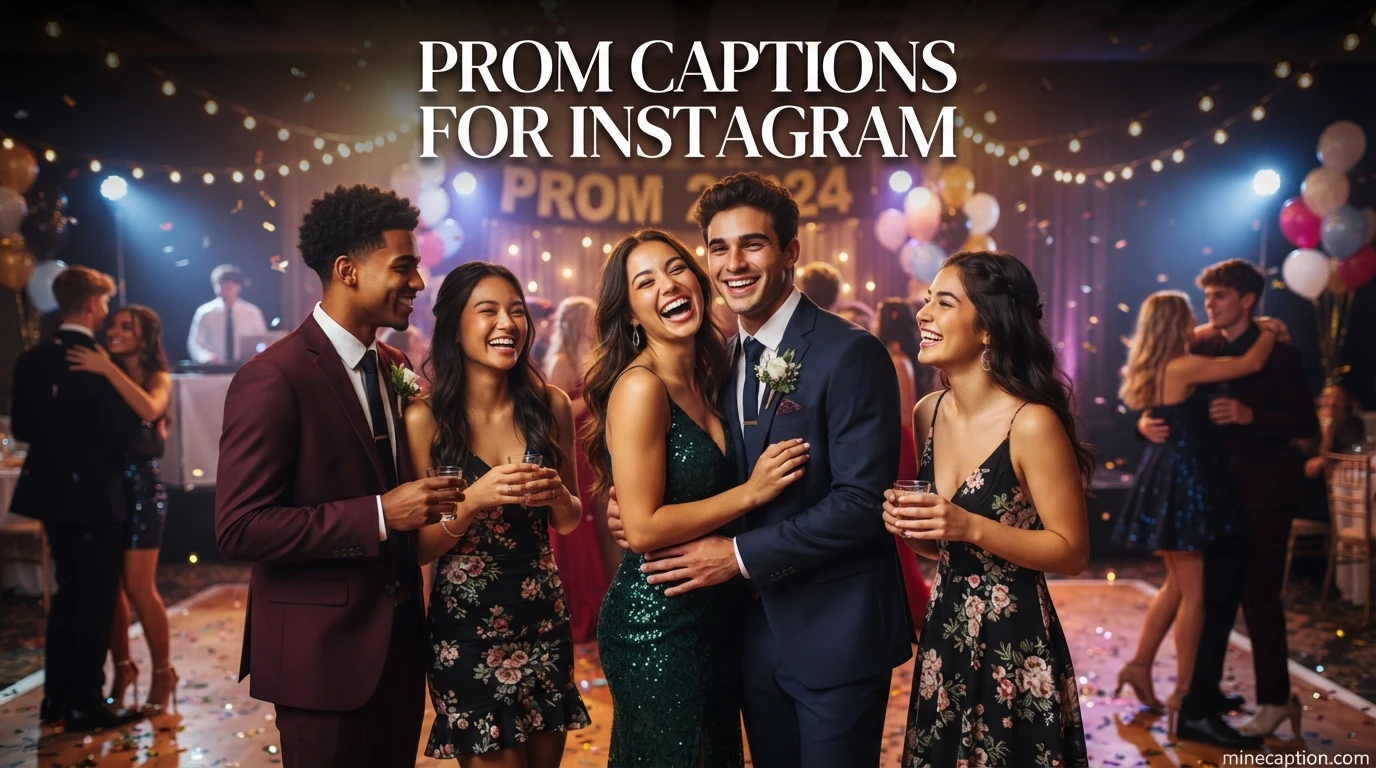 Prom Captions for Instagram
