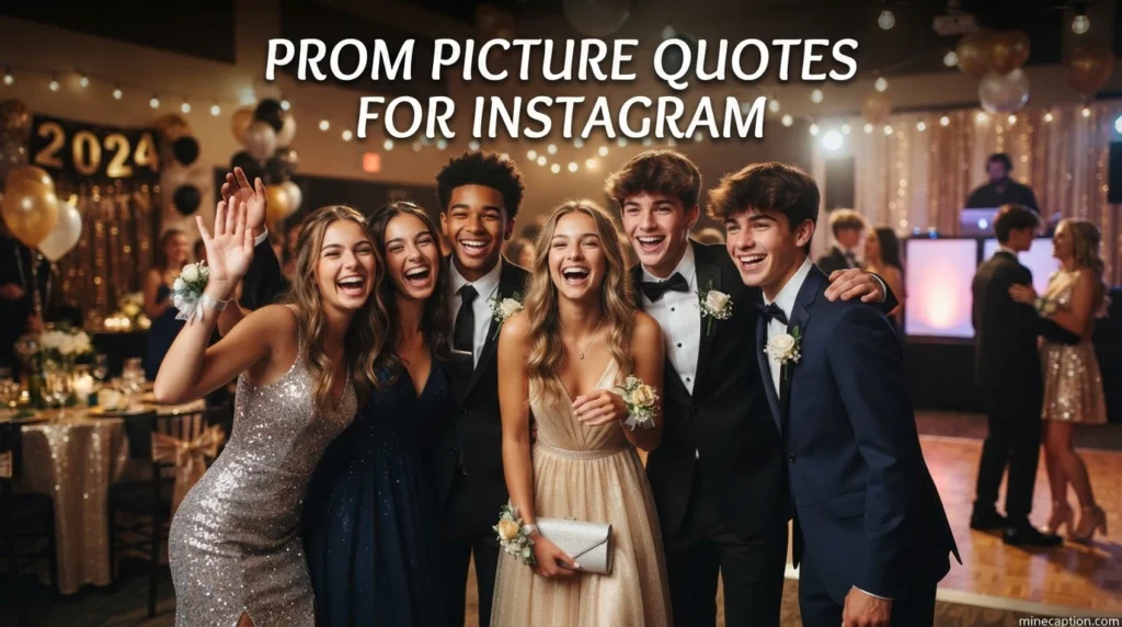 Prom Picture Quotes for Instagram