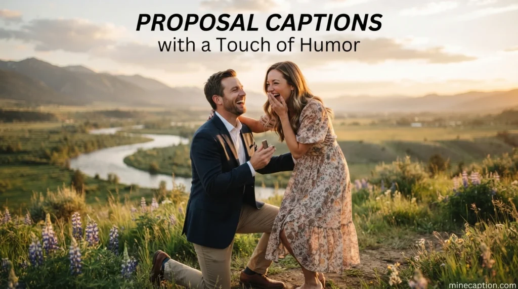 Proposal Captions with a Touch of Humor