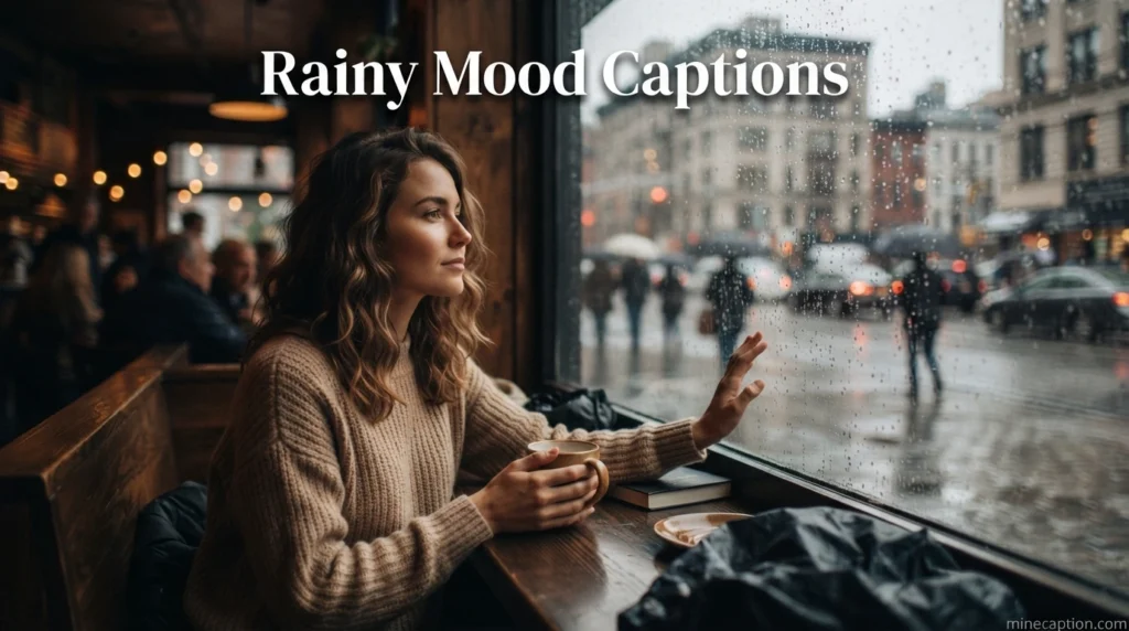 Rainy Mood Captions