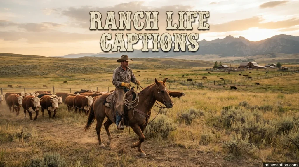 Ranch Life Captions