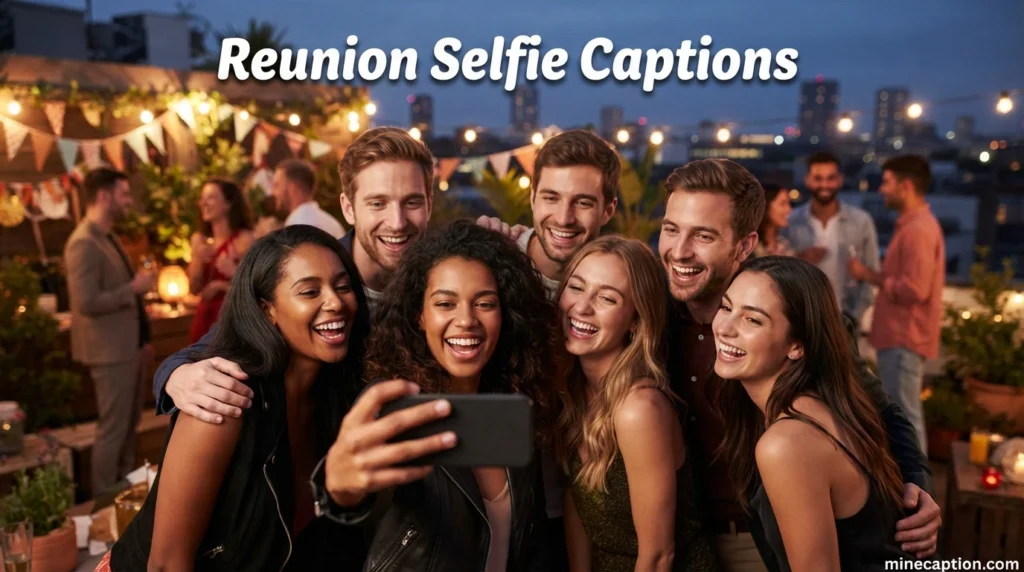 Reunion Selfie Captions