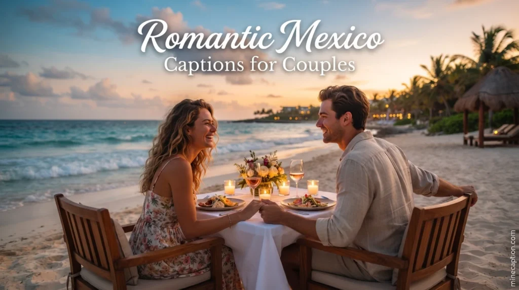 Romantic Mexico Captions for Couples