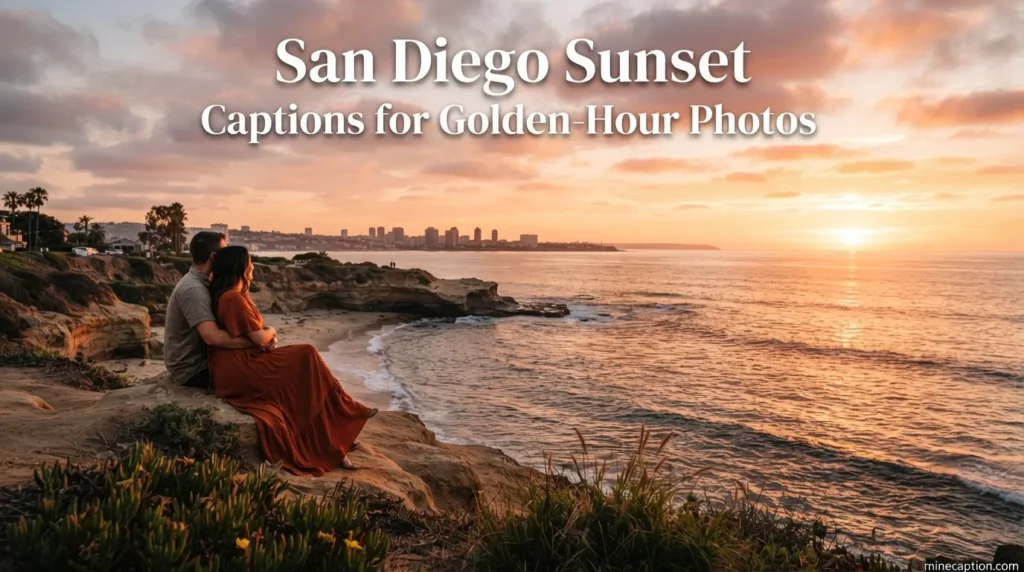 San Diego Sunset Captions for Golden-Hour Photos