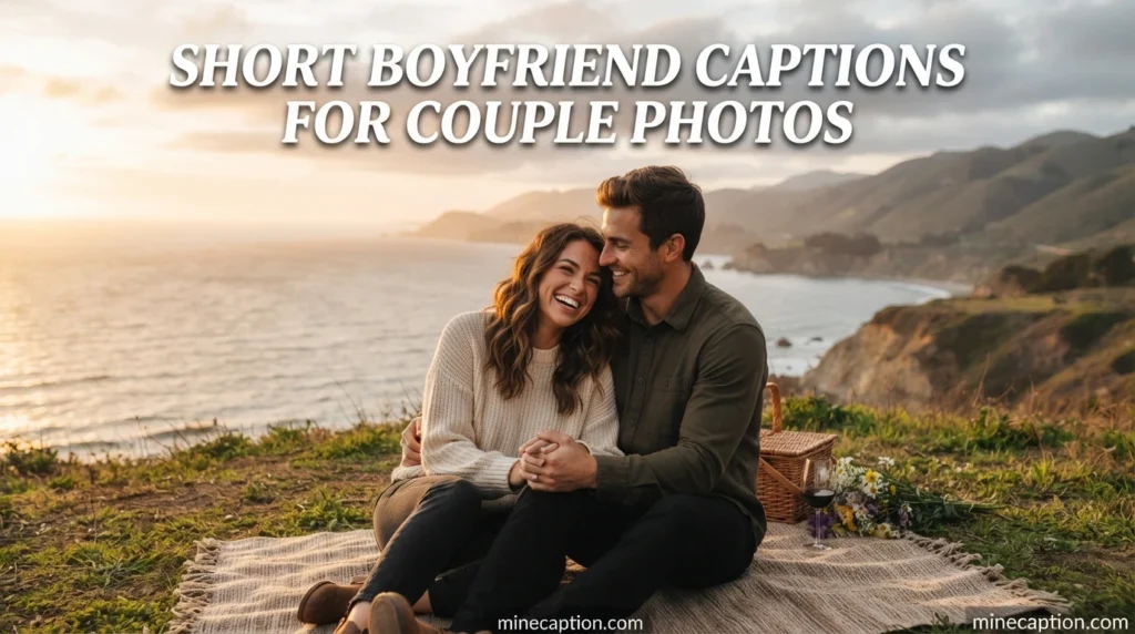Short Boyfriend Captions for Couple Photos