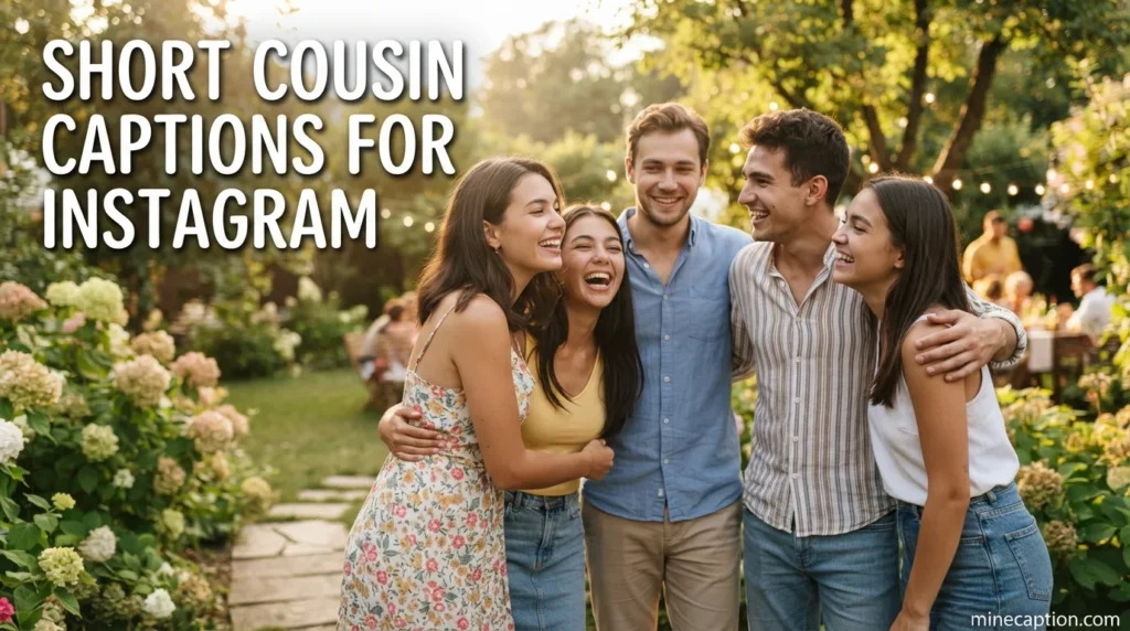 Short Cousin Captions for Instagram