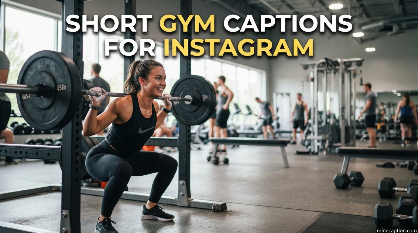 Short Gym Captions for Instagram