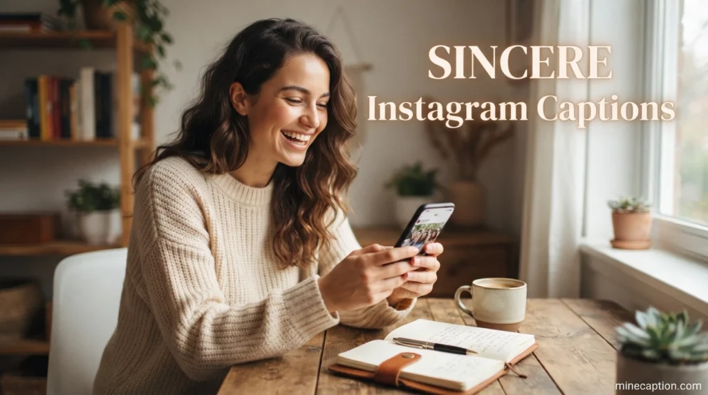Sincere Instagram Captions