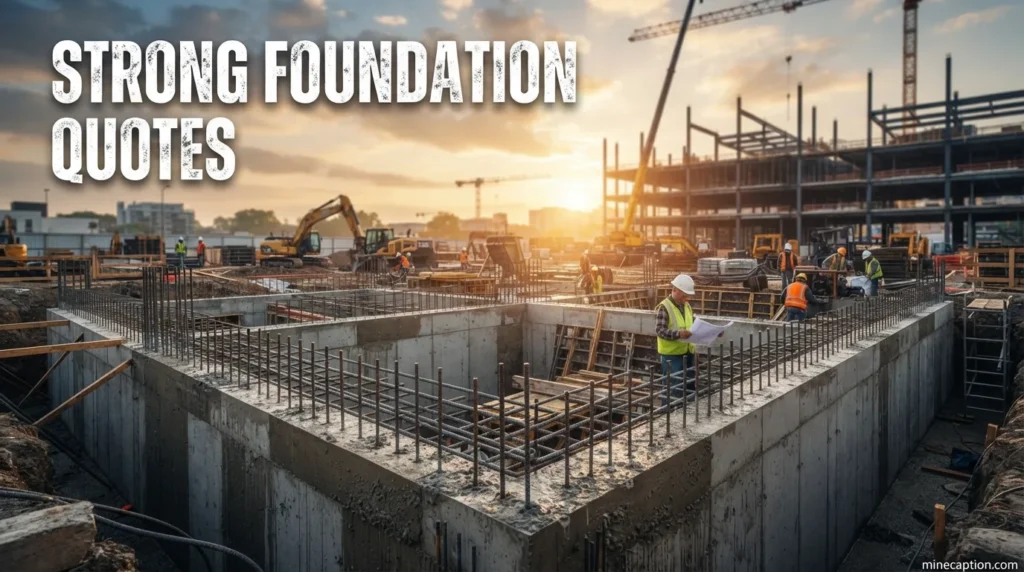 Strong Foundation Quotes