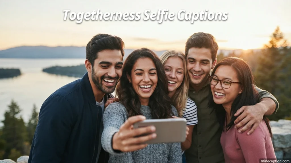 Togetherness Selfie Captions