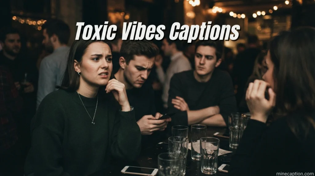 Toxic Vibes Captions