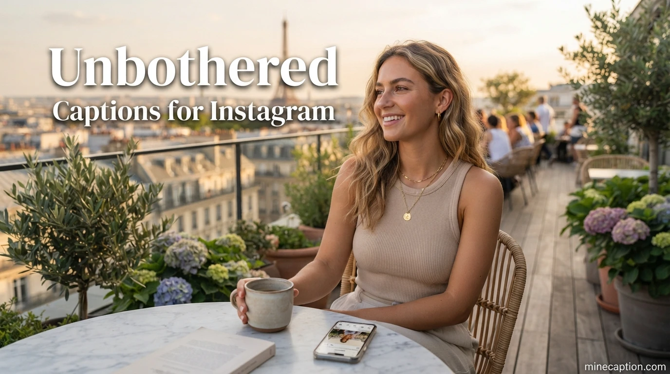 Unfazed Instagram Quotes